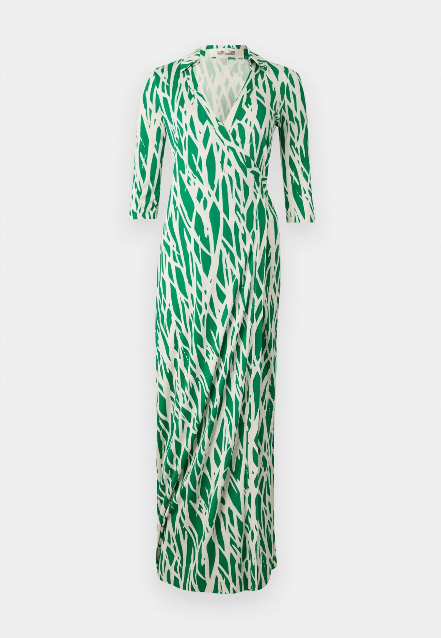 DIANE VON FURSTENBERG ABIGAIL WRAP DRESS - Day Dress - Green 6 DIANE VON FURSTENBERG ABIGAIL WRAP DRESS - Day Dress - Green - Image 6