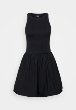 BUBBLE MIXED MEDIA MINI - Day Dress - True Black -Modern Classic Shoes Store 42fa1f7a3c9b460681c4d0642e2e85d9