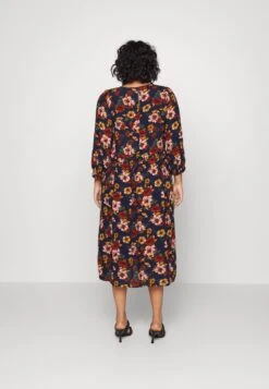 ONLY CARMAKOMA Carfesti- Day Dress - Night Sky/Festival Flower -Modern Classic Shoes Store 43029973f73d4e77ad4df9a393ccd9e7