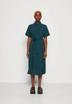 Monki Shirt Dress - Green