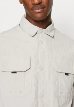 BRAVE SOUL Pearson - Summer Jacket - Ice Grey -Modern Classic Shoes Store 452a0f682ea4435fa50b35b8275bb6c5