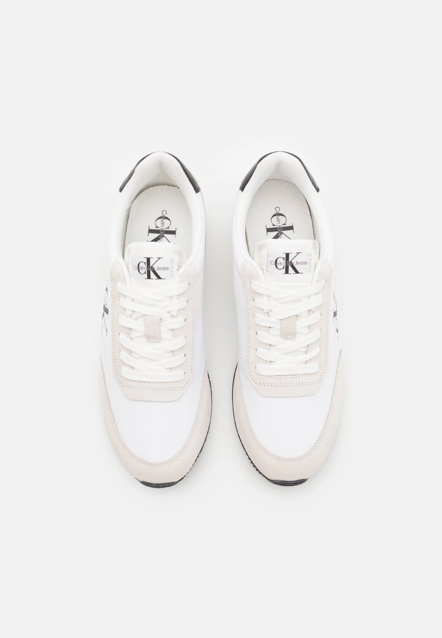Calvin Klein Jeans Retro Runner - Trainers - Bright White 4 Calvin Klein Jeans Retro Runner - Trainers - Bright White - Image 4