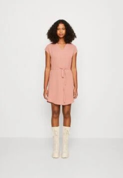 Vila Vijosa Belt Dress - Day Dress - Old Rose