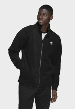 Adidas Originals Trefoil Tedd - Fleece Jacket - Black