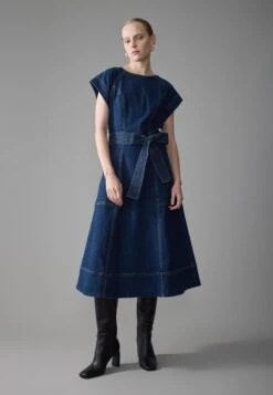 Denim Dress - Dark Blue