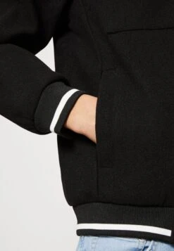 BRAVE SOUL Tristan - Bomber Jacket - Black -Modern Classic Shoes Store 47f705d6695e473783682208953ab67d