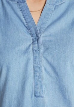 Mamalicious Mlchase Lia L/S Wo Tunic 2F - Denim Dress - Light Blue -Modern Classic Shoes Store 48aec85be06340c898fb44c111db7b73