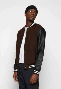 BRAVE SOUL Edanbrown - Bomber Jacket - Brown/Black 9 BRAVE SOUL Edanbrown - Bomber Jacket - Brown/Black -Modern Classic Shoes Store 4958182804fe4973abd03b7f5084a54d