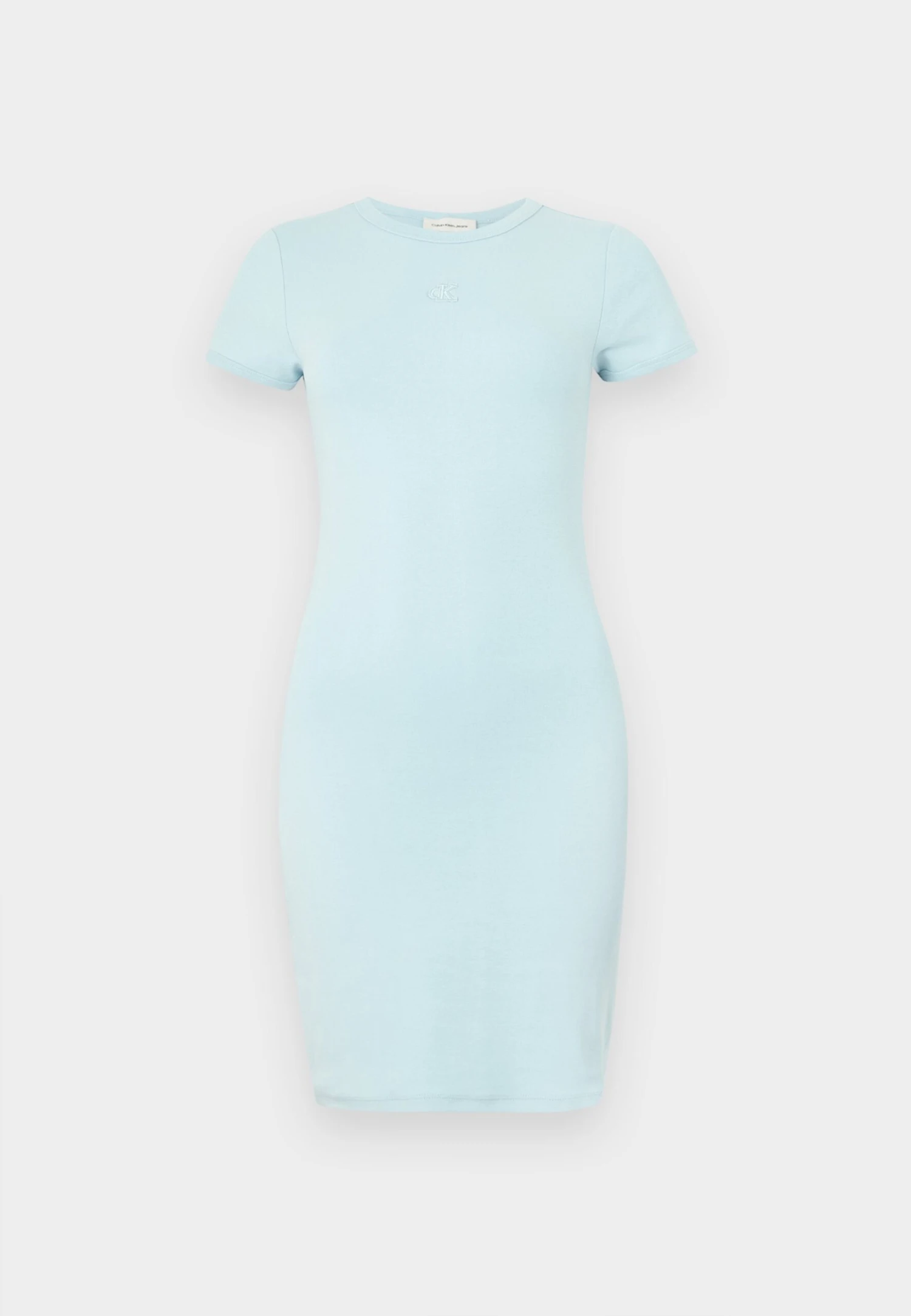 Calvin Klein Jeans CONTOUR MINI DRESS - Shift Dress - Fog 9 Calvin Klein Jeans CONTOUR MINI DRESS - Shift Dress - Fog - Image 9