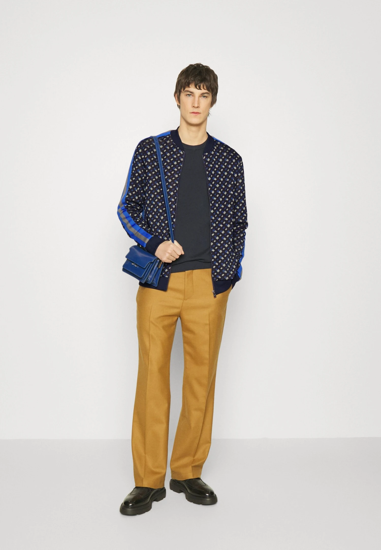 Boss Skiles - Bomber Jacket - Dark Blue 2 Boss Skiles - Bomber Jacket - Dark Blue - Image 2