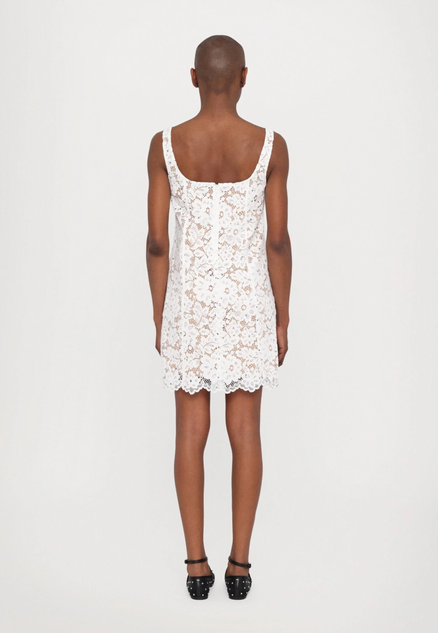 MICHAEL Michael Kors SQUARE MINI DRESS - Cocktail Dress / Party Dress - White 3 MICHAEL Michael Kors SQUARE MINI DRESS - Cocktail Dress / Party Dress - White - Image 3