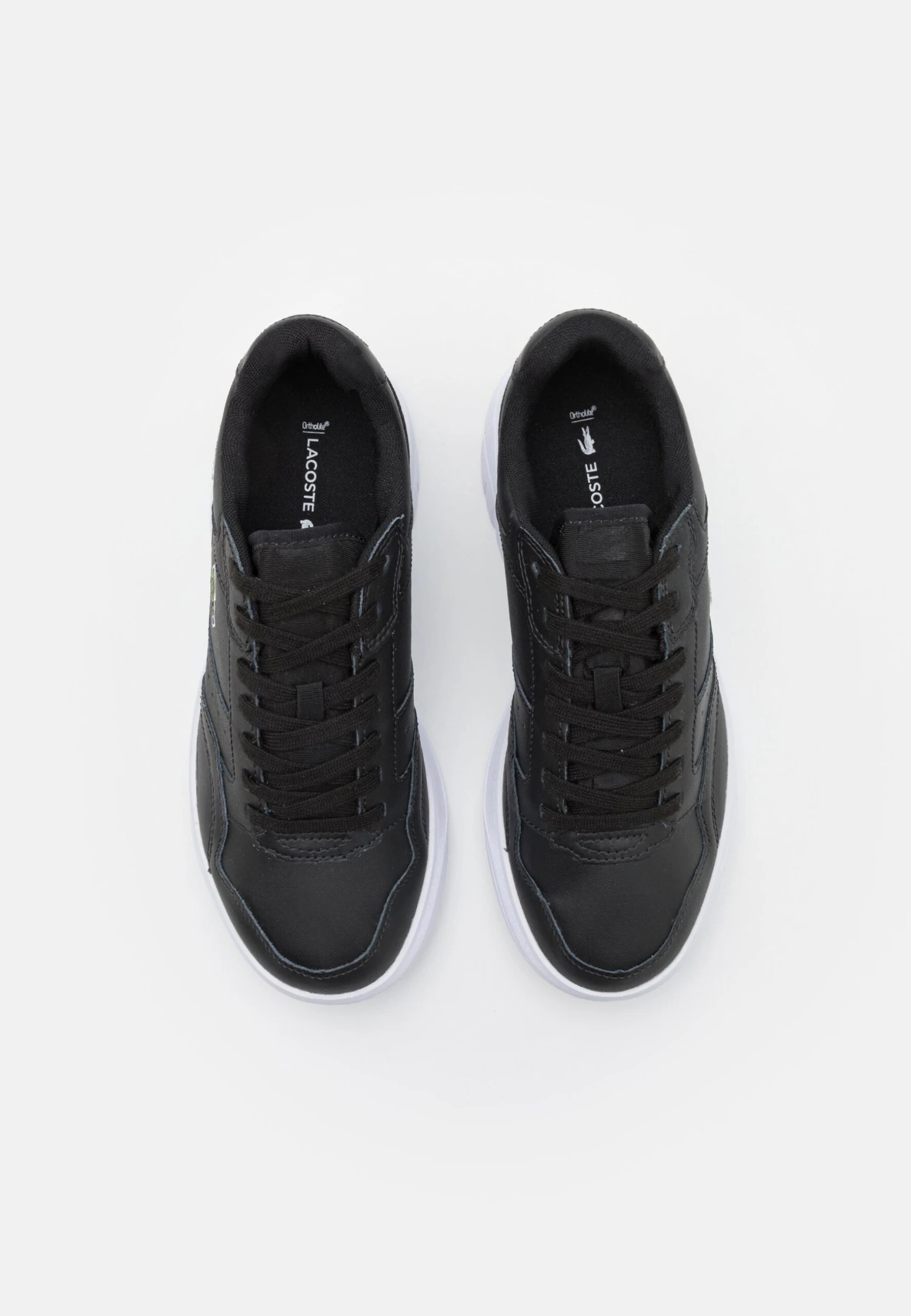 Lacoste Game Advance Luxe - Trainers - Black/White 4 Lacoste Game Advance Luxe - Trainers - Black/White - Image 4