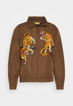 MARKET Eater Flight Garage Jacket Unisex - Summer Jacket - Brown -Modern Classic Shoes Store 4ad75bd6e14a4bc78d53eb90d9bfd0d0