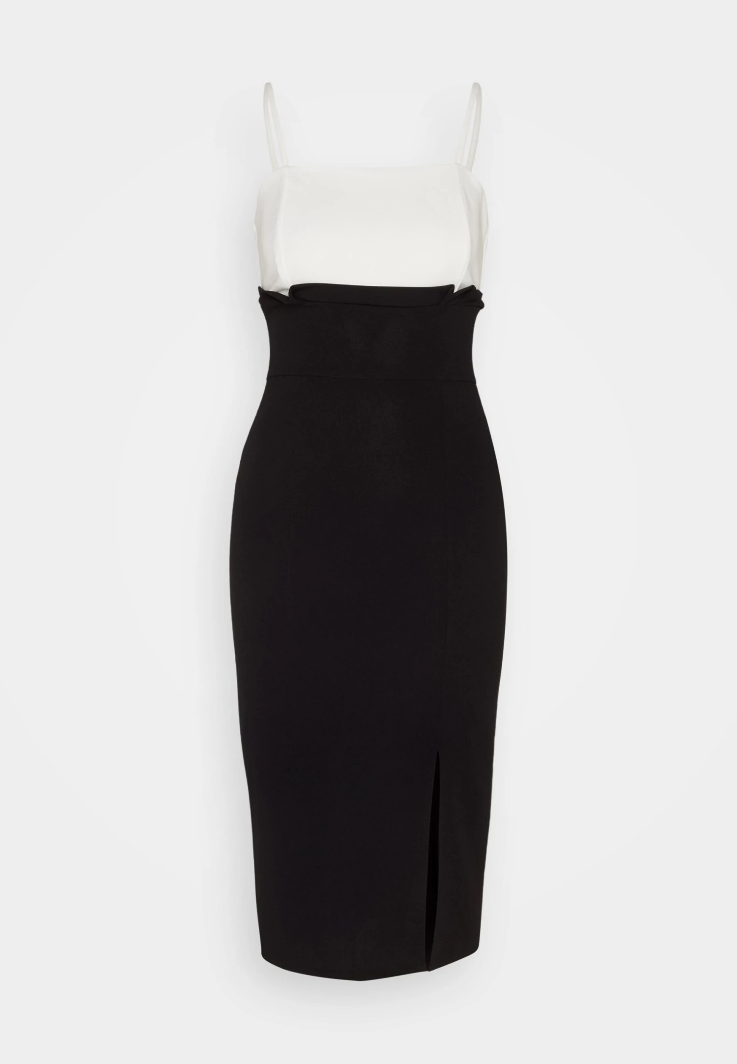 Wal G Janya Contrast Midi - Jersey Dress - Black/White 5 Wal G Janya Contrast Midi - Jersey Dress - Black/White - Image 5