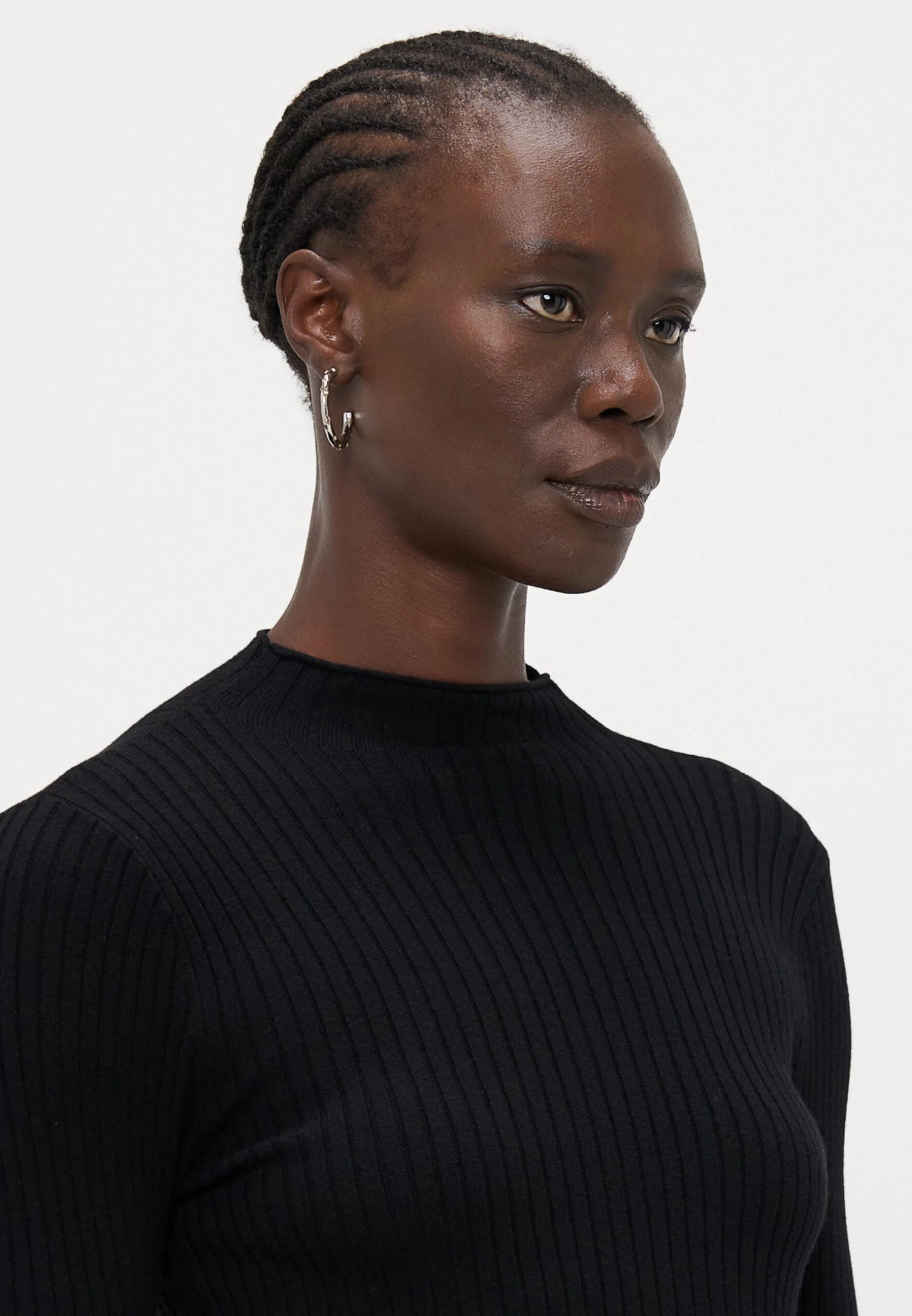 Vero Moda Tall VMNANCY SKATER DRESS - Jumper Dress - Black 4 Vero Moda Tall VMNANCY SKATER DRESS - Jumper Dress - Black - Image 4