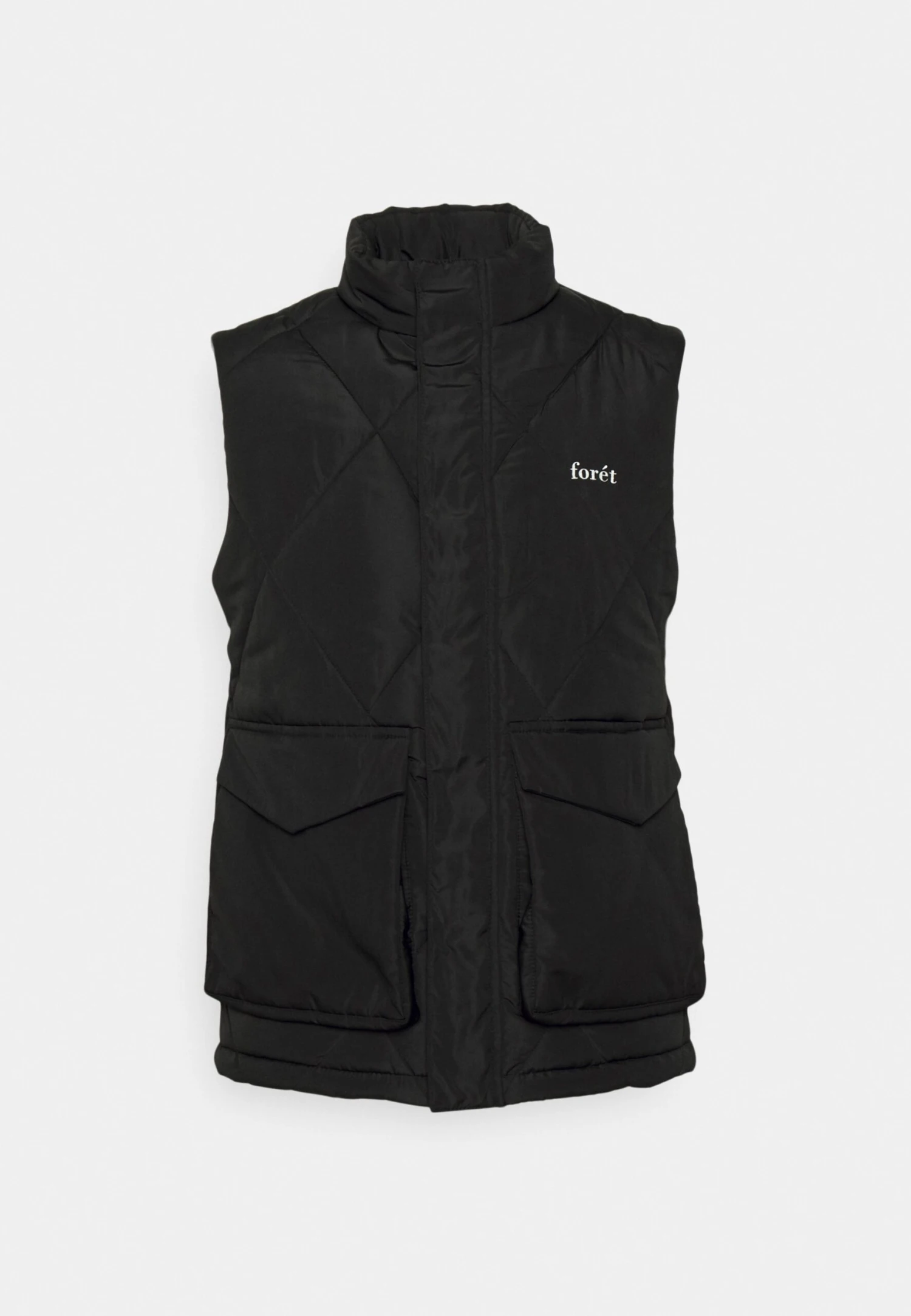 Foret Glacier Puffer Vest - Waistcoat - Black 4 Foret Glacier Puffer Vest - Waistcoat - Black - Image 4