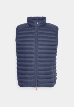 SAVE THE DUCK Adam - Waistcoat - Navy Blue -Modern Classic Shoes Store 4f314cee792d44e6966a7a70ae766bf9