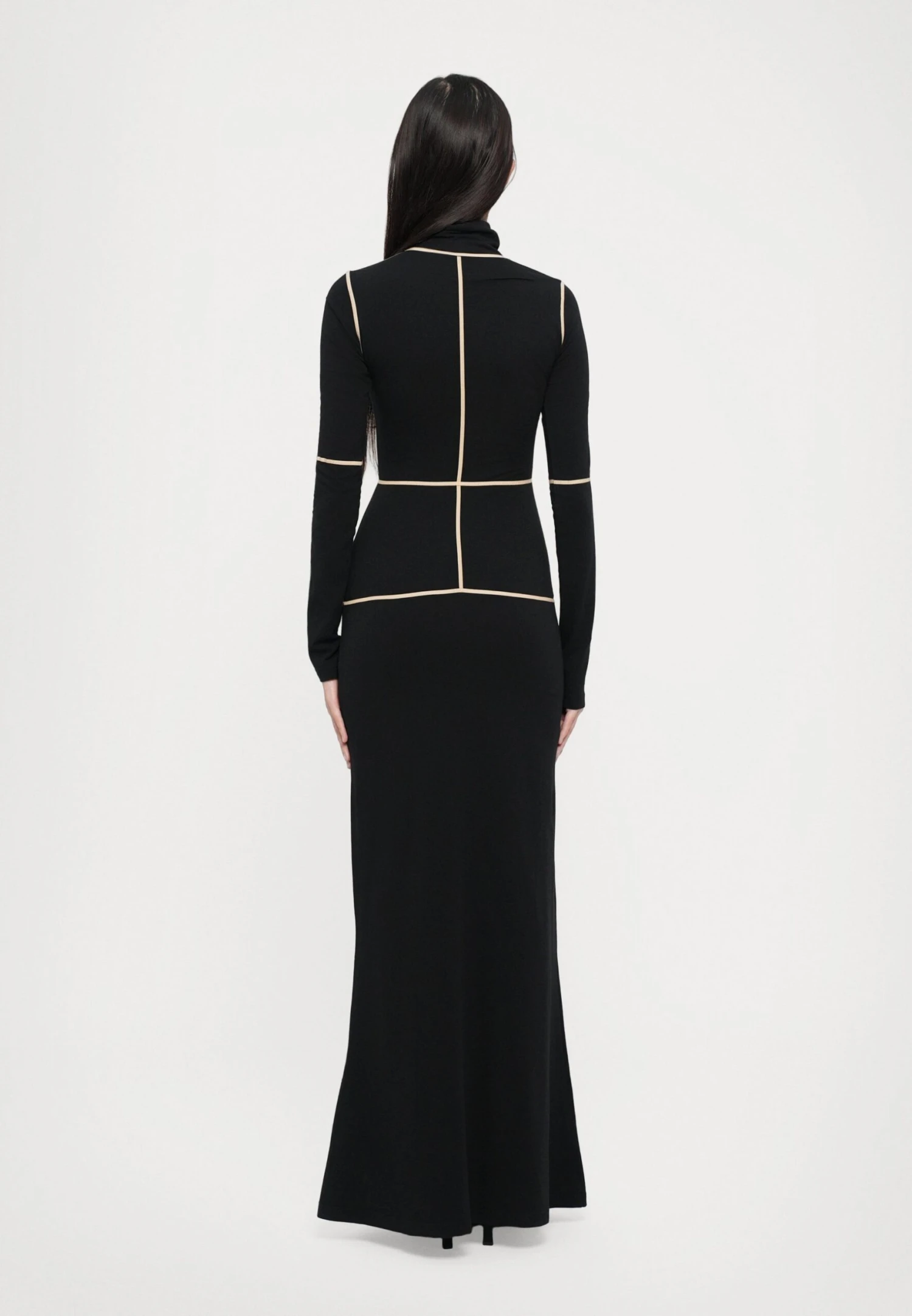 MM6 Maison Margiela MAXI DRESS - Maxi Dress - Black 3 MM6 Maison Margiela MAXI DRESS - Maxi Dress - Black - Image 3