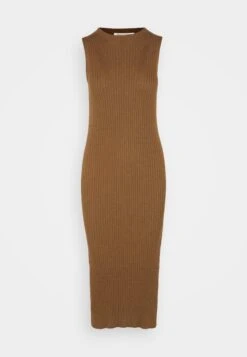 Marc O'Polo Sleeveless Round Neck - Shift Dress - Earthy Brown -Modern Classic Shoes Store 50a83047f8d54a098ae080387af286d0