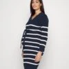 Mamalicious Mlpixie Dress - Jersey Dress - Dark Blue