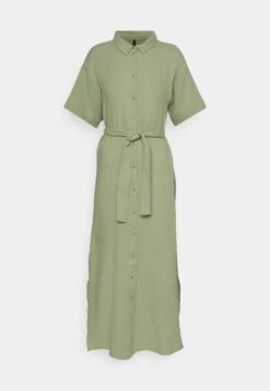 Vero Moda Tall Vmnatali Nia 2/4 Calf Shirt Dress - Shirt Dress - Hellgrün -Modern Classic Shoes Store 5104363fe2e4444097304ba4c2b045eb