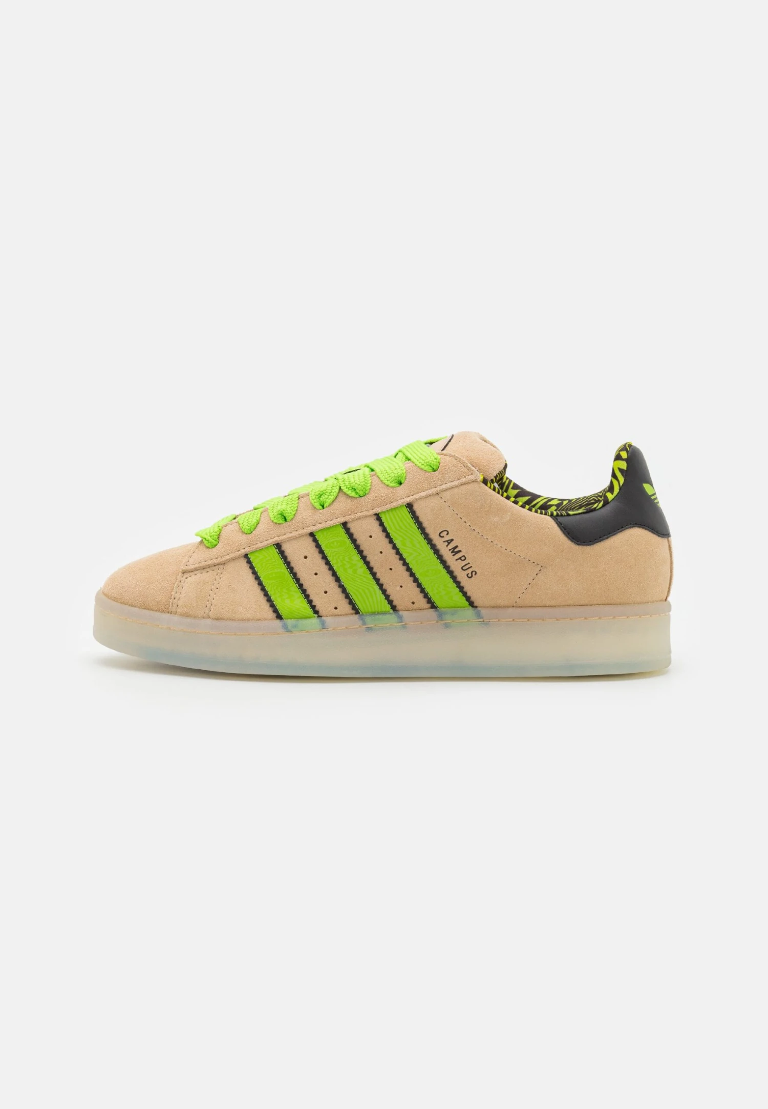 Adidas Originals Campus 00S Glow In The Dark Unisex - Trainers - Magic Beige/Semi Solar Green/Core Black 1 Adidas Originals Campus 00S Glow In The Dark Unisex - Trainers - Magic Beige/Semi Solar Green/Core Black