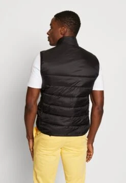 Lyle & Scott Waistcoat - Jet Black -Modern Classic Shoes Store 5128b72780ad42309f77cd72ffa095d6