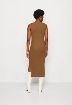 Marc O'Polo Sleeveless Round Neck - Shift Dress - Earthy Brown -Modern Classic Shoes Store 51e65ec1ecaa46d7b8cfb5b7700dbe79