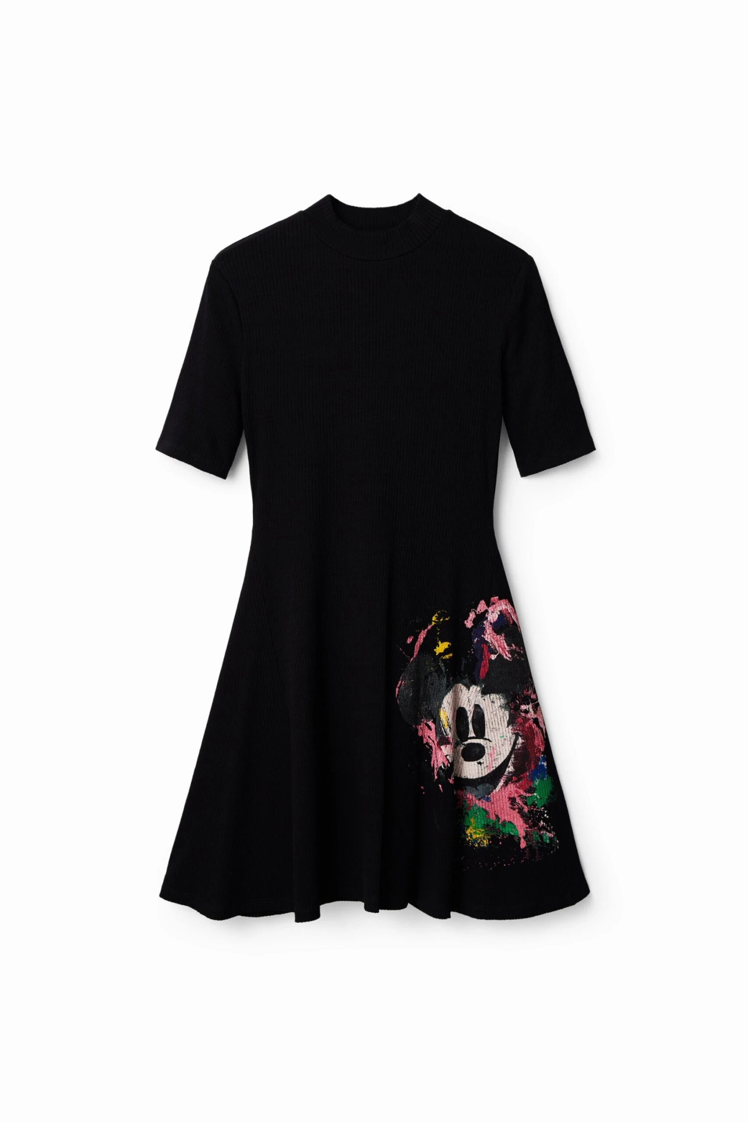 Desigual Vest Mickey Morro - Day Dress - Black 4 Desigual Vest Mickey Morro - Day Dress - Black - Image 4