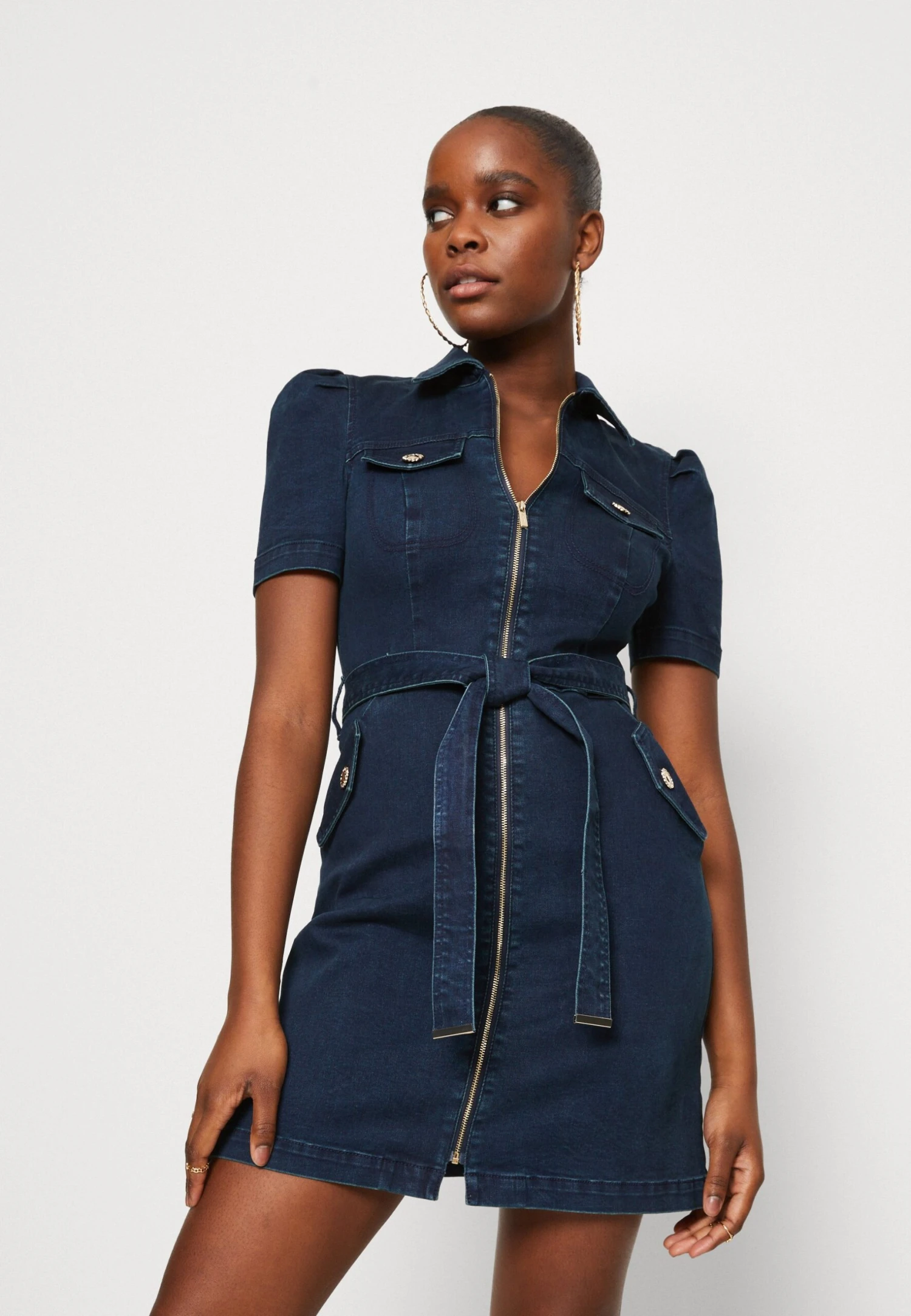 MORGAN Ritz - Denim Dress 4 MORGAN Ritz - Denim Dress - Image 4