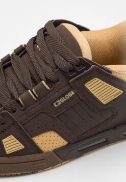 Globe Sabre - Skate Shoes - Dark Oak/Curry -Modern Classic Shoes Store 52f9dbf8a3e64141b288e5543bcd8d07