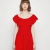 Wal G Stacey Skater Dress - Cocktail Dress / Party Dress - Red
