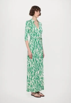 DIANE VON FURSTENBERG ABIGAIL WRAP DRESS - Day Dress - Green 10 DIANE VON FURSTENBERG ABIGAIL WRAP DRESS - Day Dress - Green -Modern Classic Shoes Store 5341c5169ef442ab909d8d87a2de3317