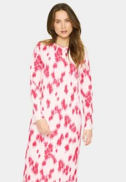 Saint Tropez MUNI - Day Dress - Pink Blurry Big Blooms -Modern Classic Shoes Store 535c63aa64764c3794ec4bc74c9ccbe8