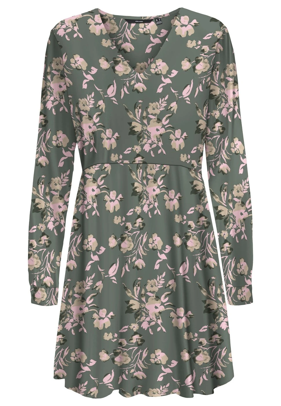 Vero Moda Vmanna Short Dress - Day Dress - Laurel Wreath/Anna 1 Vero Moda Vmanna Short Dress - Day Dress - Laurel Wreath/Anna