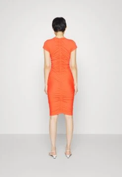 DKNY Ruch Bodice Maxi Dress - Cocktail Dress / Party Dress - Persimmon 8 DKNY Ruch Bodice Maxi Dress - Cocktail Dress / Party Dress - Persimmon -Modern Classic Shoes Store 54326c0e95e64f2581e8f7ab721f01b6