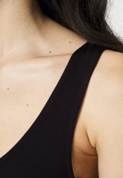 Pieces Petite Pckalli Tank Dress - Jersey Dress - Black -Modern Classic Shoes Store 546b3e18797c479fa3362d291d4865fc