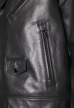 THE KOOPLES Blouson Cuir - Leather Jacket - Black -Modern Classic Shoes Store 555fadcfab3847ac87357d7b3456ae3e