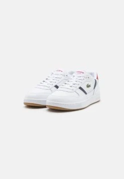 Lacoste T-CLIP SET 224 - Trainers - White/navy/red -Modern Classic Shoes Store 558c9600ba344dca8961ef41be33aaa9