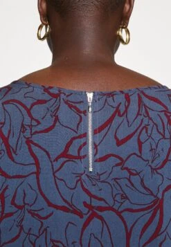 ONLY CARMAKOMA Carnova Bech Life Tunic Dress - Day Dress - Vintage Indigo -Modern Classic Shoes Store 55f9ee9a9b374e5f906c6e5f44d51756