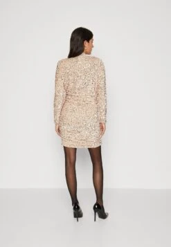 Vero Moda VMBELLA - Cocktail Dress / Party Dress - Pumice Stone/champagne -Modern Classic Shoes Store 55fbc5d789e34102a2ef34c2e151fae1