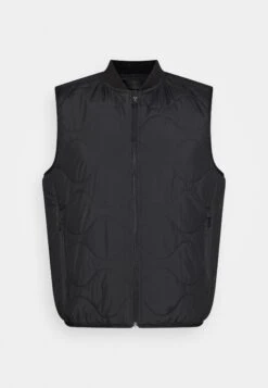 TOM TAILOR Denim Light Weight Vest - Waistcoat - Black