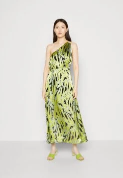 Gestuz Anna One Shoulder Dress - Occasion Wear - Green/Blue