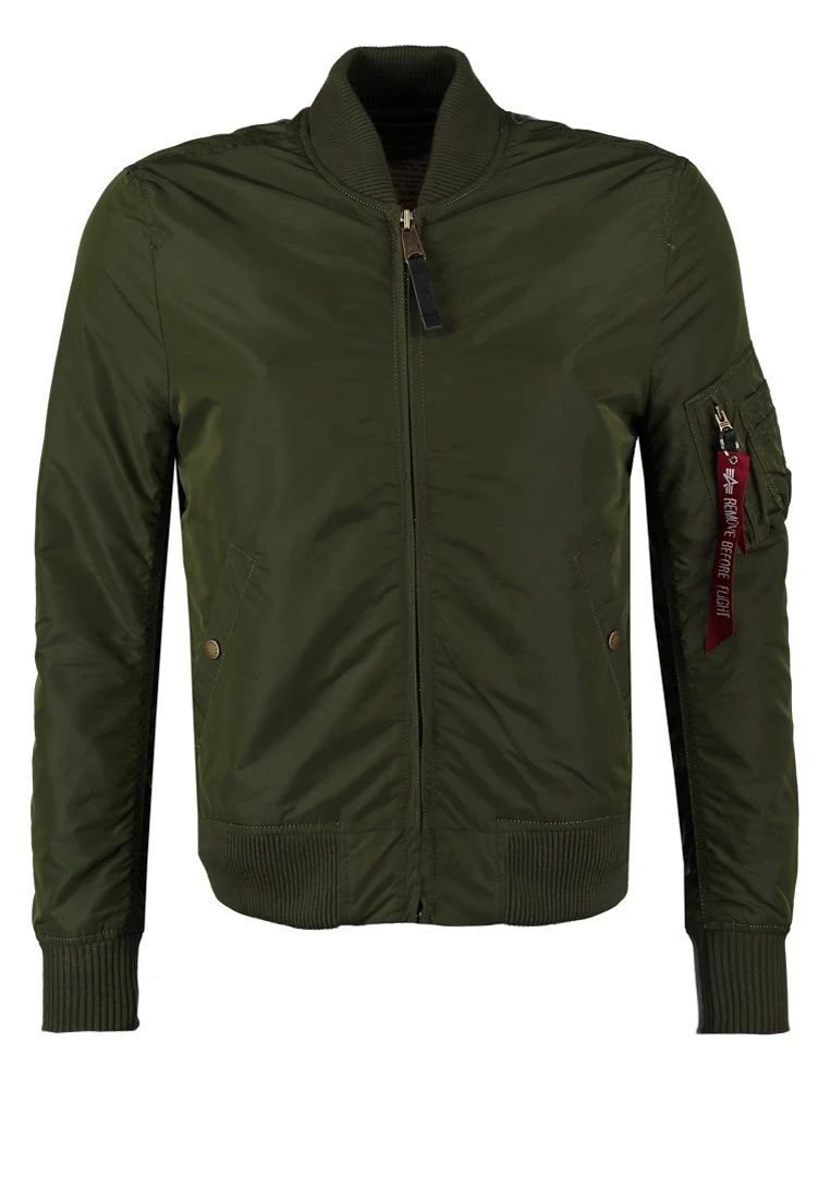 Alpha Industries Ma-1 - Bomber Jacket - Dark Green 7 Alpha Industries Ma-1 - Bomber Jacket - Dark Green - Image 7