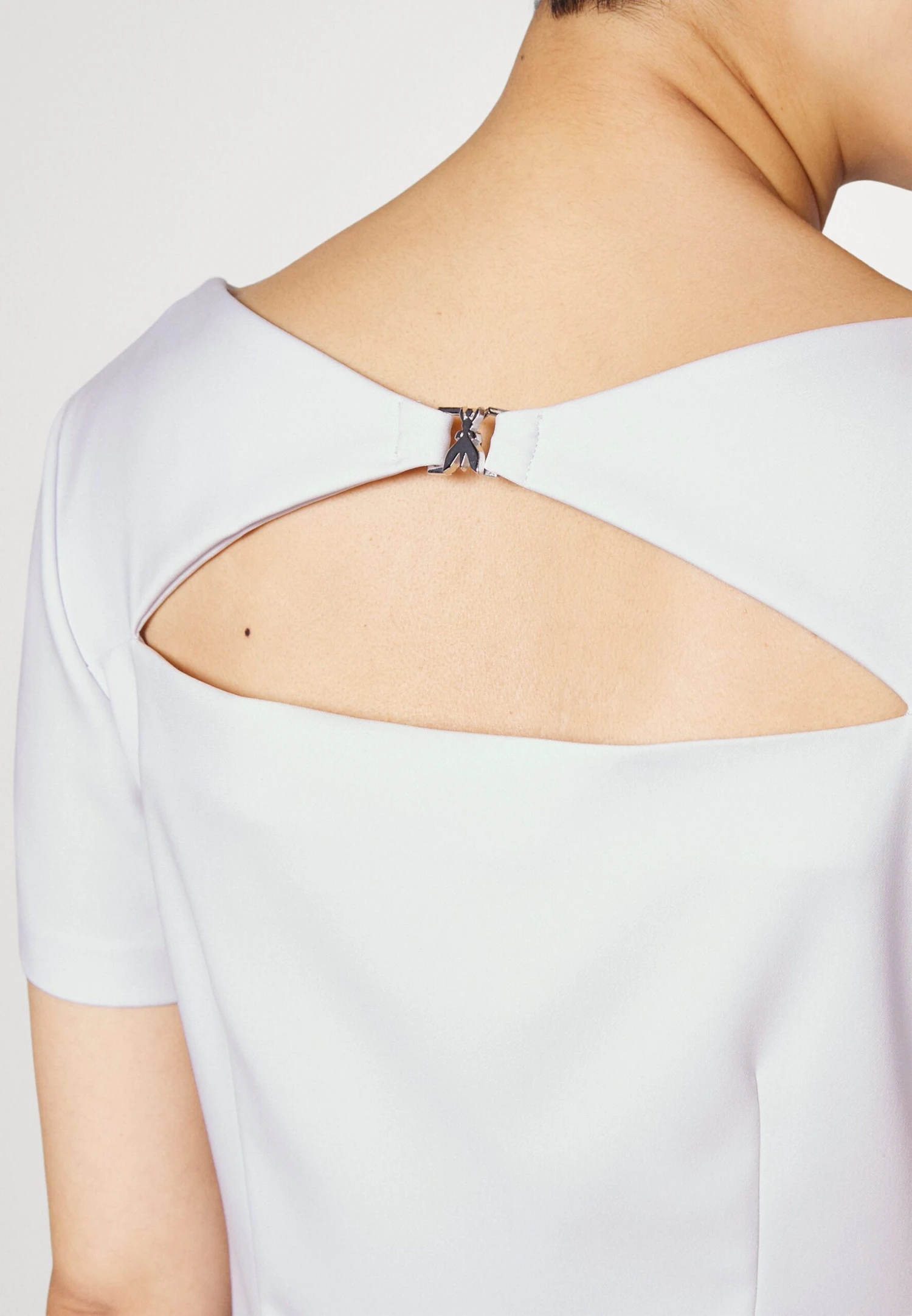 Patrizia Pepe Abito Dress - Day Dress - Lilac Gray 5 Patrizia Pepe Abito Dress - Day Dress - Lilac Gray - Image 5