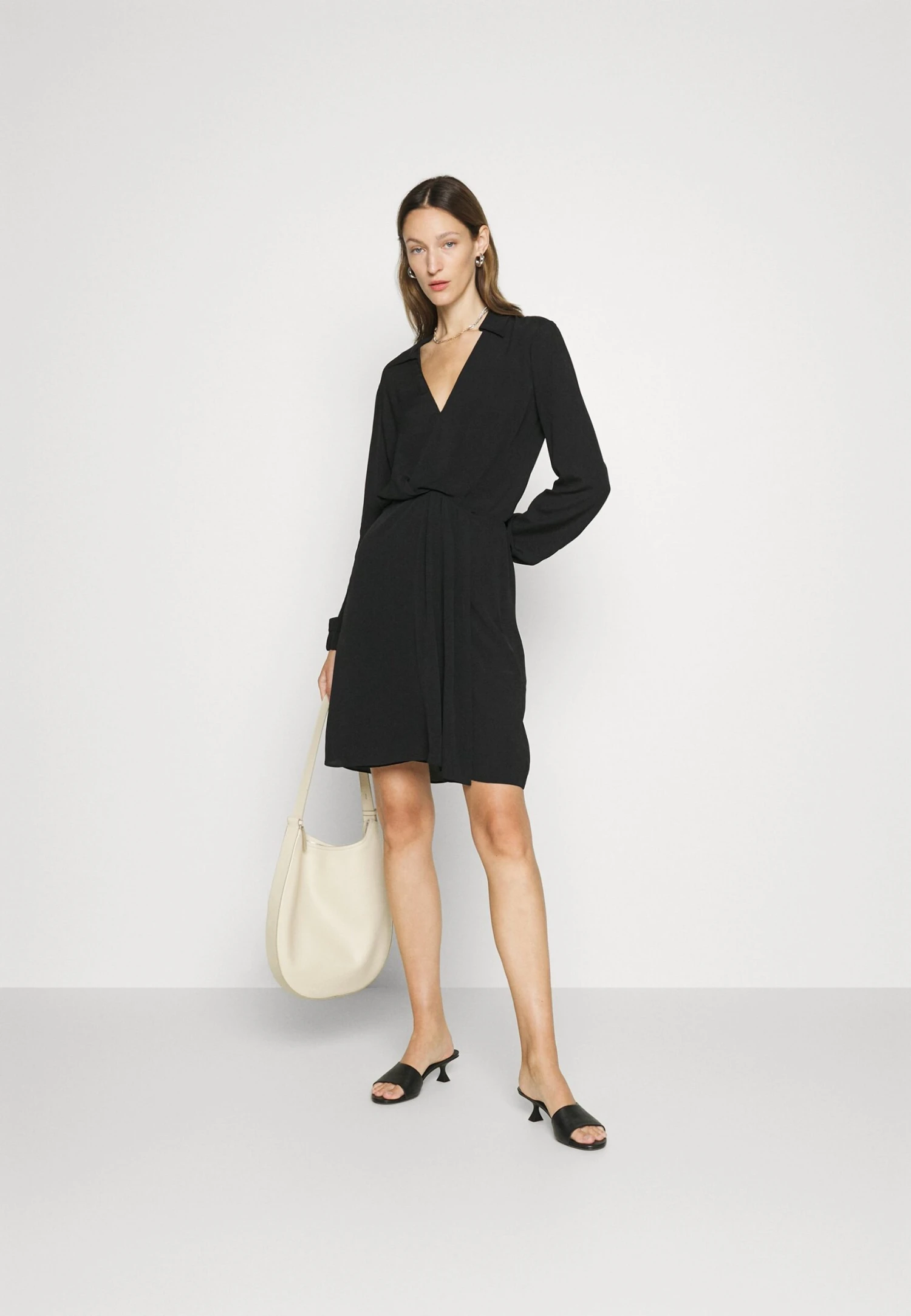 Patrizia Pepe Abito Dress - Day Dress - Nero 2 Patrizia Pepe Abito Dress - Day Dress - Nero - Image 2