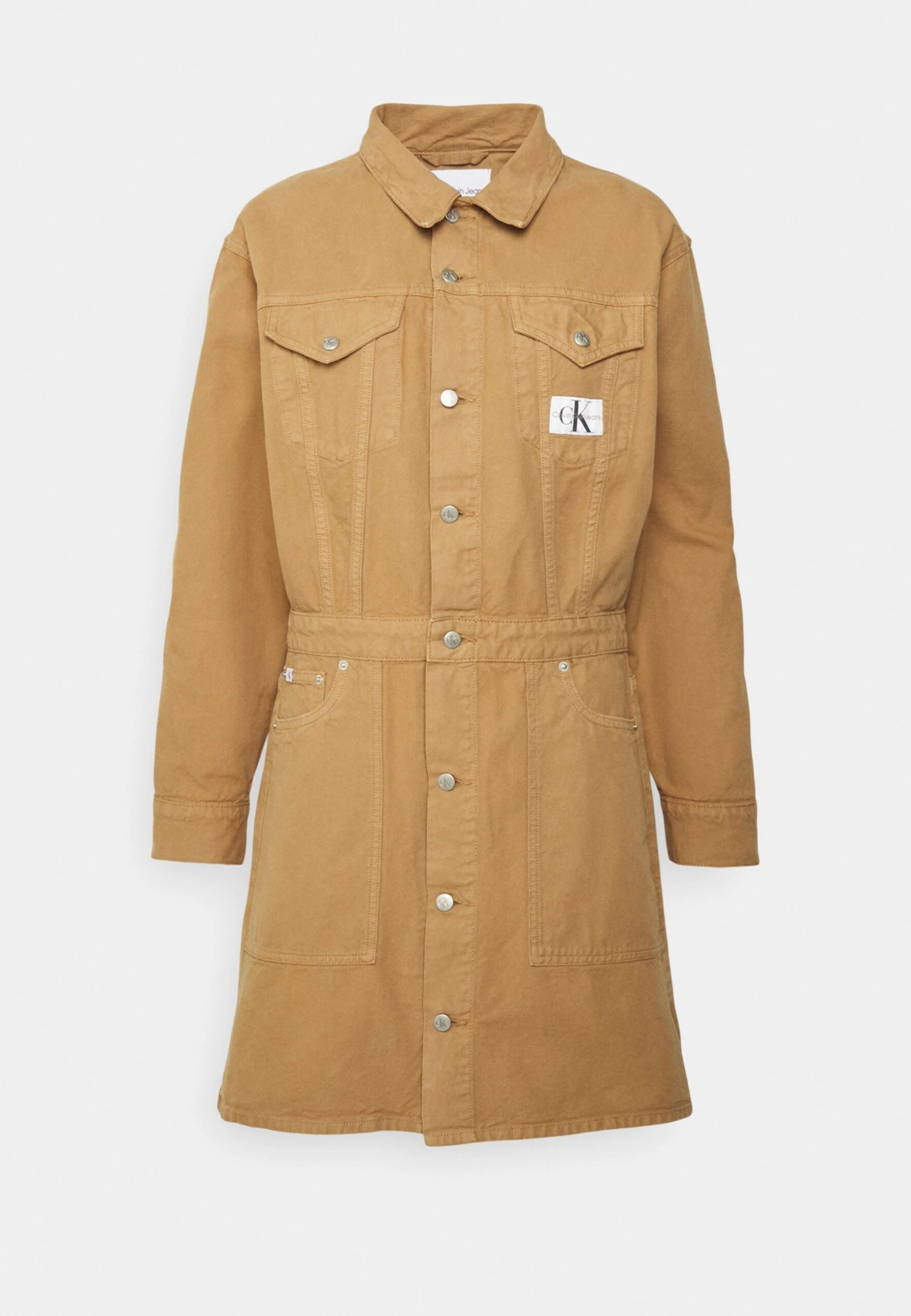 Calvin Klein Jeans Trucker Dress Canvas - Denim Dress - Denim Medium 7 Calvin Klein Jeans Trucker Dress Canvas - Denim Dress - Denim Medium - Image 7