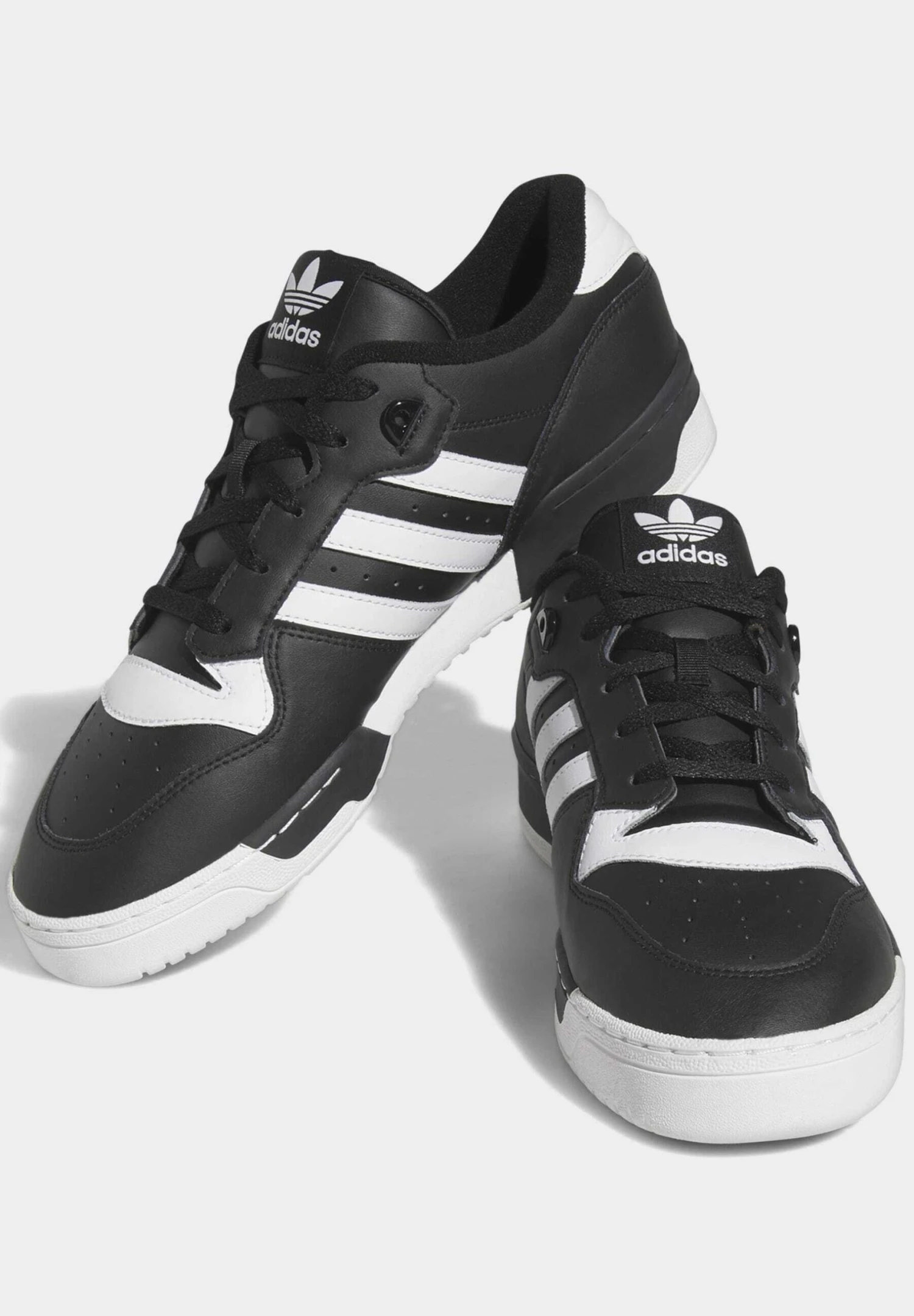 Adidas Originals Rivalry Low - Trainers - Core Black/Ftwr White/Core Black 2 Adidas Originals Rivalry Low - Trainers - Core Black/Ftwr White/Core Black - Image 2