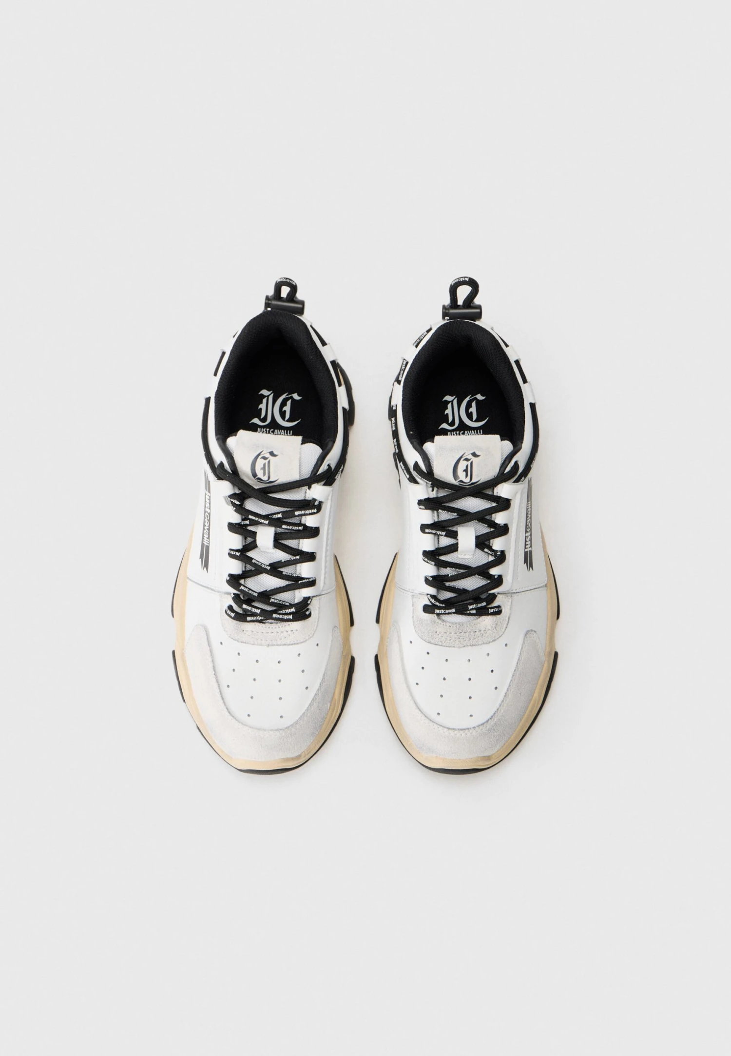 JUST CAVALLI FONDO LIUK - Trainers - White 4 JUST CAVALLI FONDO LIUK - Trainers - White - Image 4