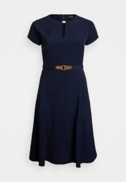 BELTED GEORGETTE DRESS - Day Dress - Black 11 BELTED GEORGETTE DRESS - Day Dress - Black -Modern Classic Shoes Store 5a789c8db3a74c69a2ba28c6ac74a899